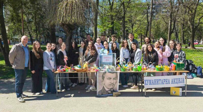 UČENICI OŠ ,,SVETOZA MARKOVIĆ“ PRIREDILI USKRŠNJI HUMANITARNI BAZAR
